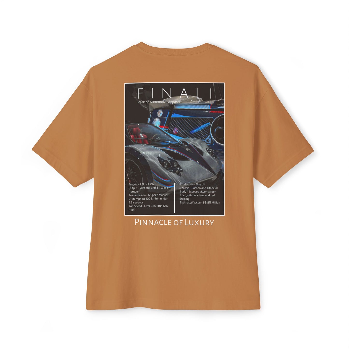 Pinnacle of Luxury Oversized Tee