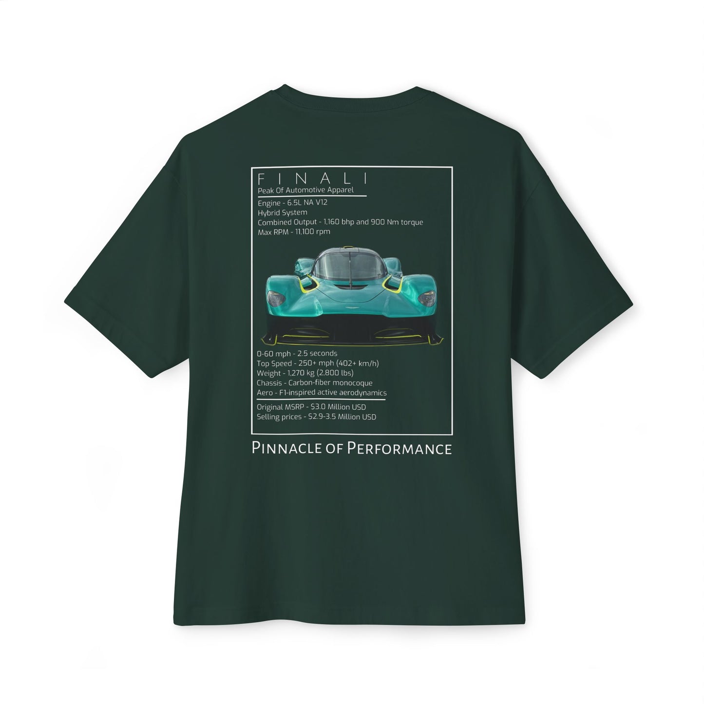 Pinnacle of Performance Oversized Tee