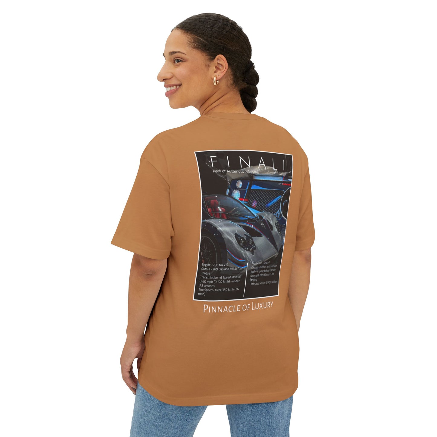 Pinnacle of Luxury Oversized Tee