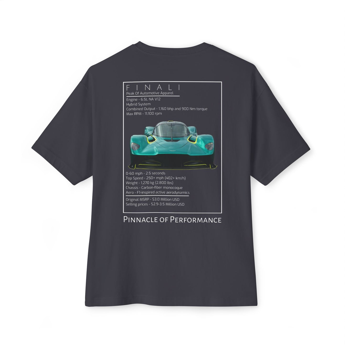 Pinnacle of Performance Oversized Tee