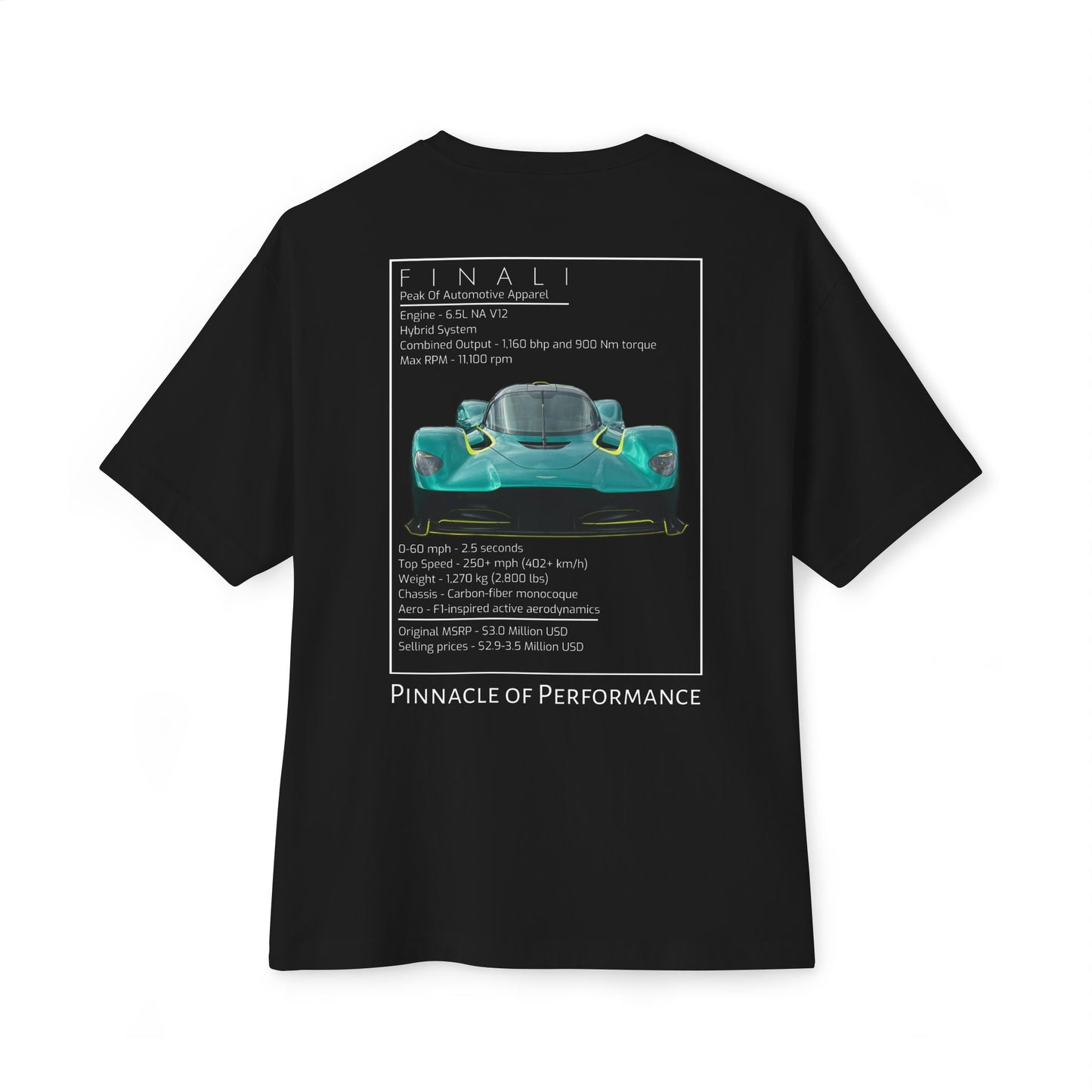 Pinnacle of Performance Oversized Tee